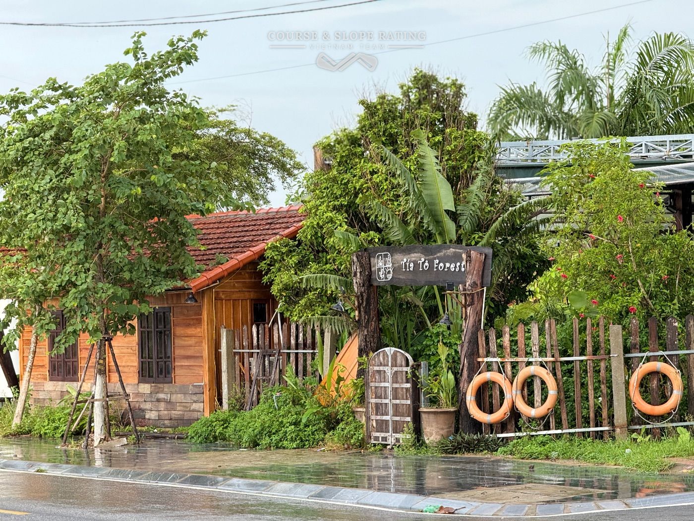 Tía Tô Glamping  · Mặt tiền